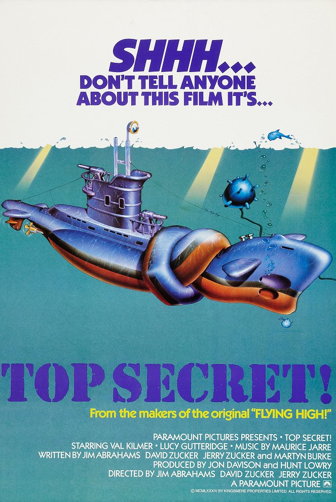 Top Secret ! - Affiches