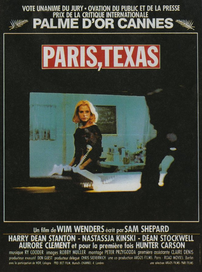 Paris, Texas - Plakate