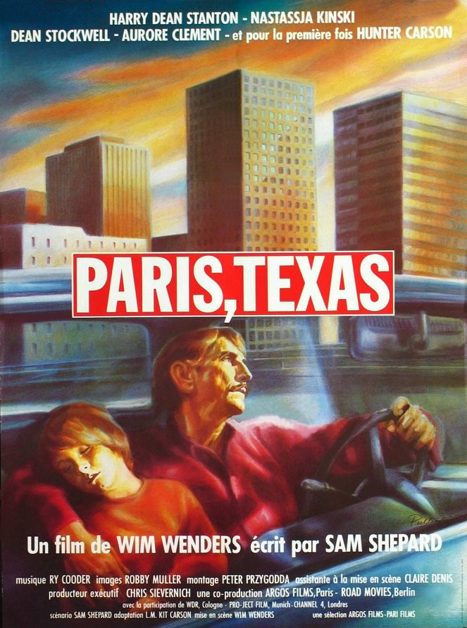 Paris, Texas - Plakaty