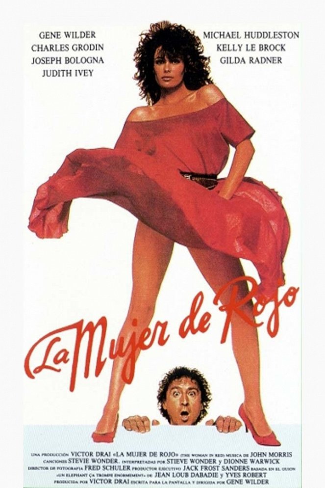 La mujer de rojo - Carteles