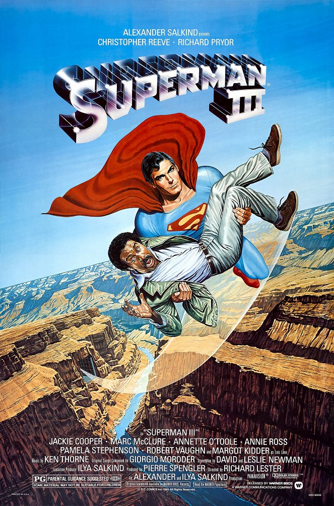Superman 3. - Plakátok