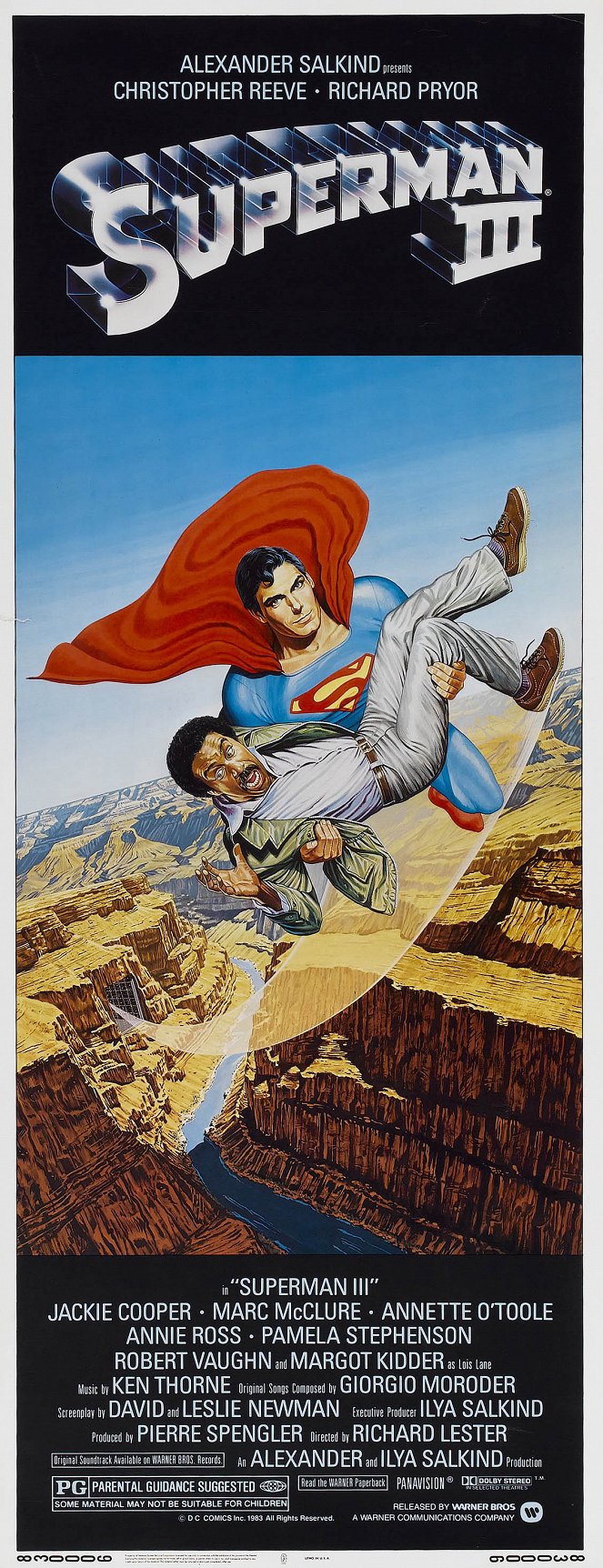 Superman 3 - Plagáty