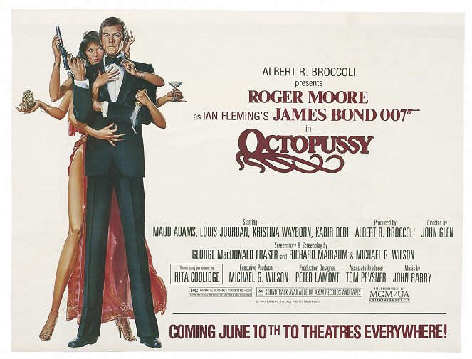 James Bond: Chobotnička - Plagáty