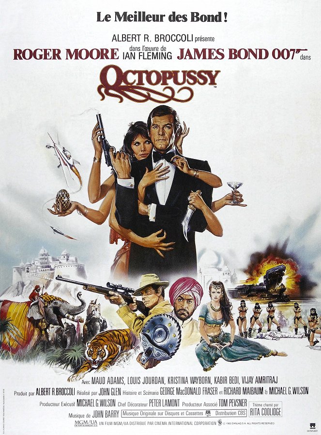 Octopussy - Affiches