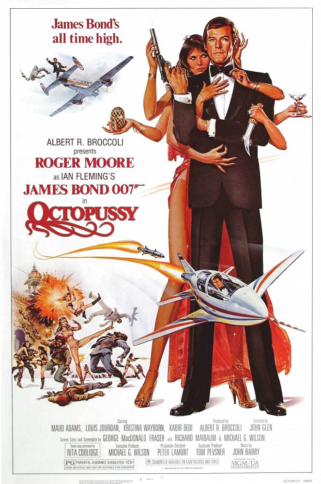James Bond - Octopussy - Plakate