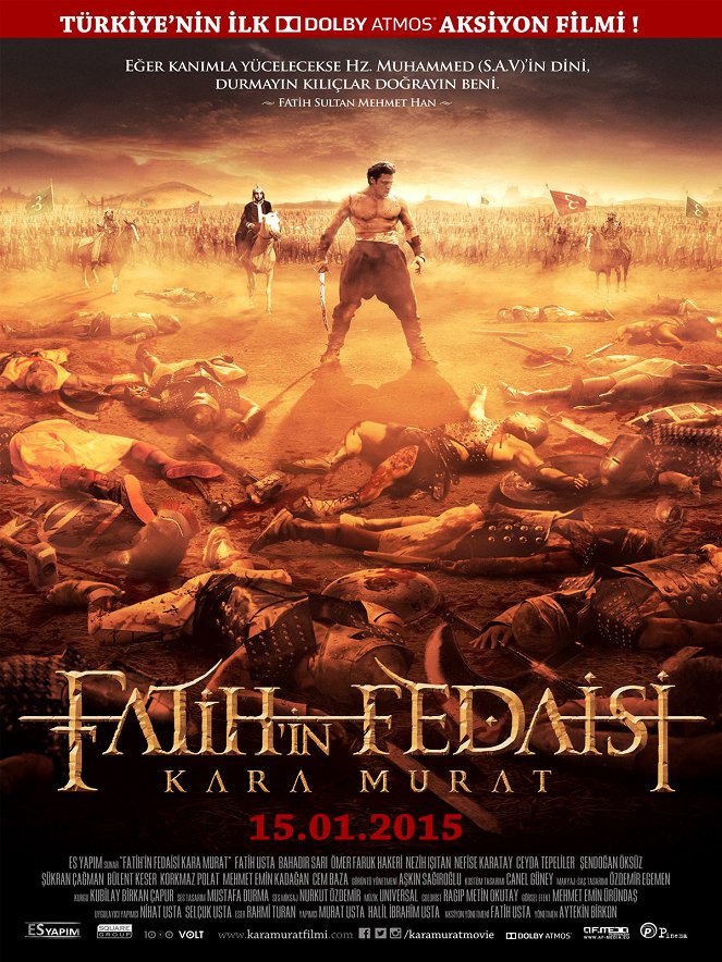 Fatih'in Fedaisi: Kara Murat - Cartazes