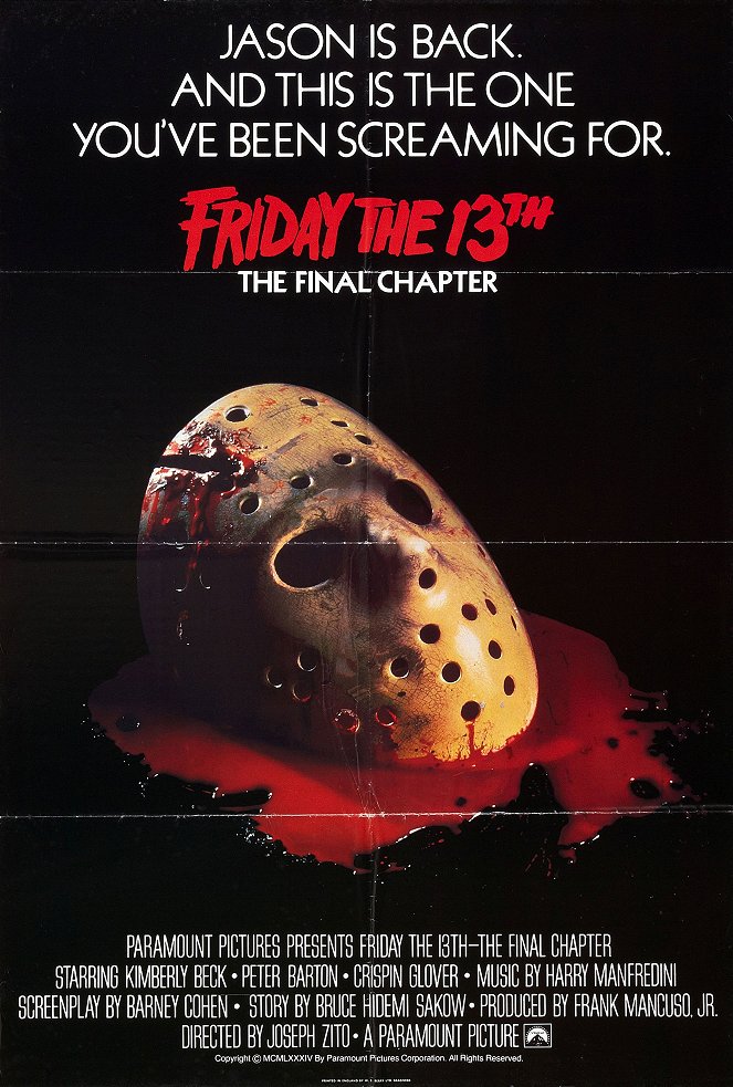 Friday the 13th: The Final Chapter - Posters