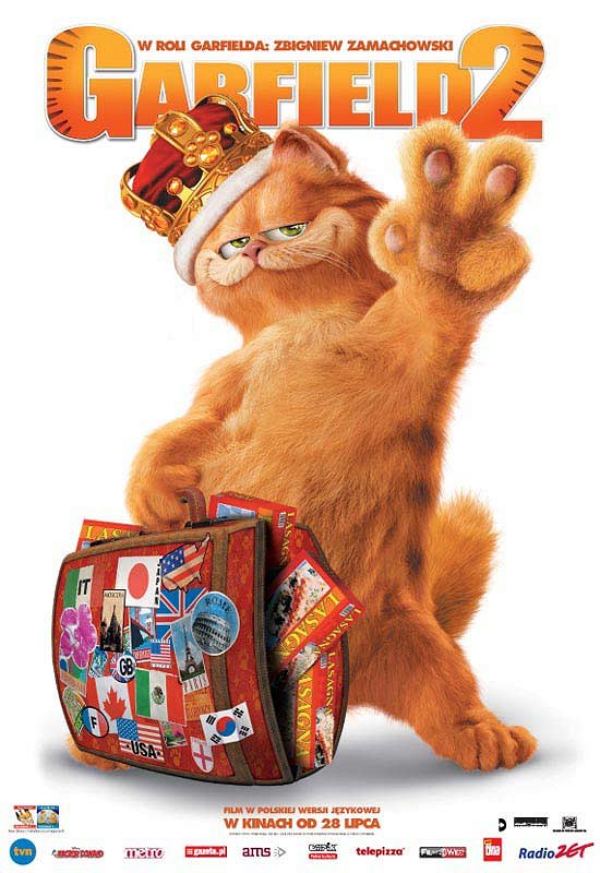 Garfield 2 - Plakaty