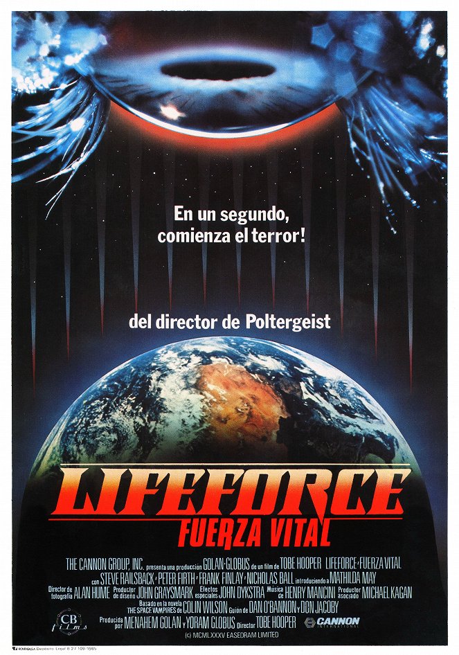 Lifeforce (Fuerza vital) - Carteles