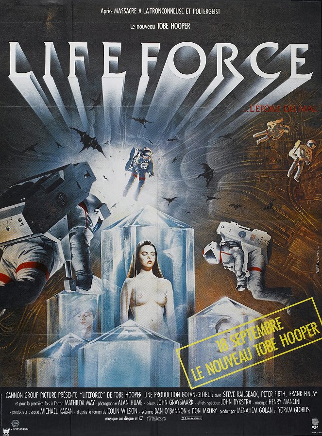 Lifeforce - L'étoile du mal - Affiches