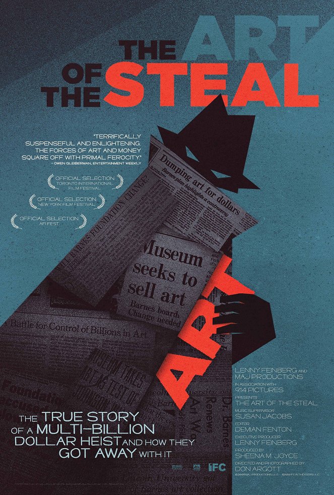 The Art of the Steal - Julisteet