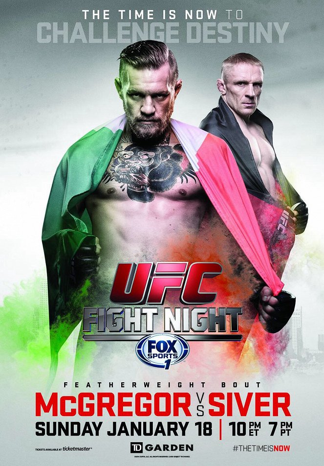 UFC Fight Night: McGregor vs. Siver - Cartazes