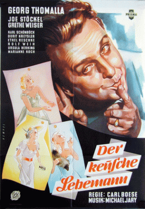 Der keusche Lebemann - Plakate