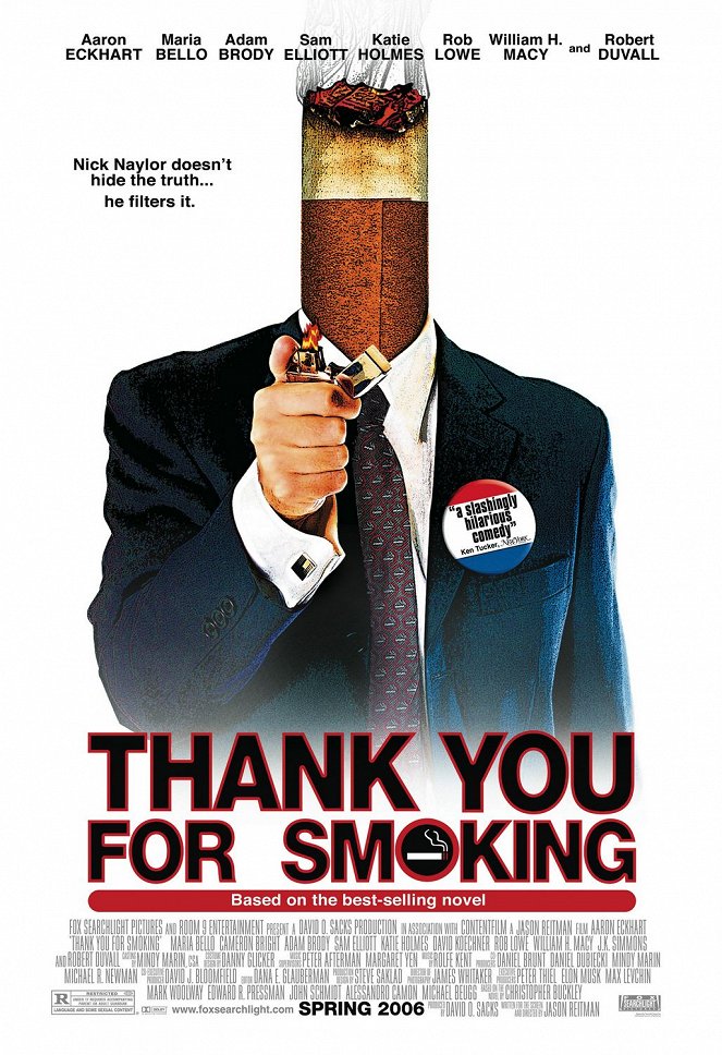 Thank you for smoking - Affiches