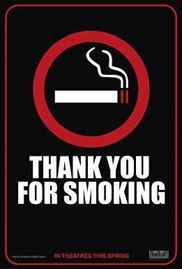 Ďakujeme, že fajčíte - Plagáty