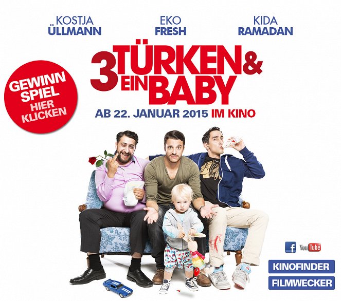 3 Türken & ein Baby - Posters