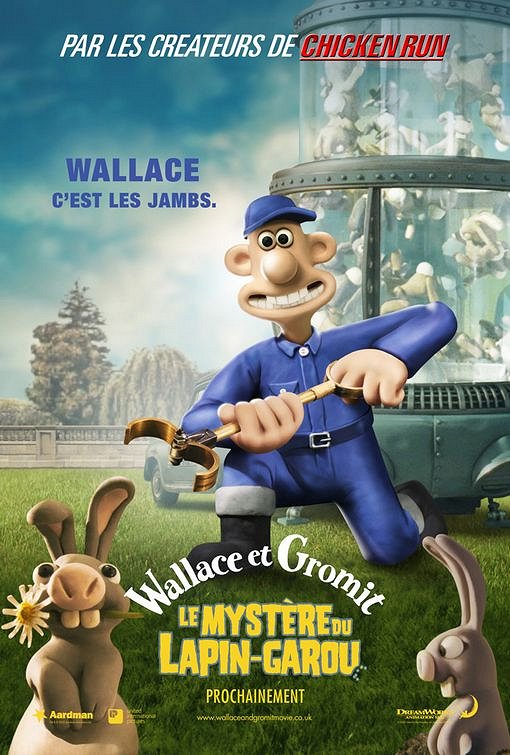 Wallace et Gromit : Le mystère du lapin-garou - Affiches