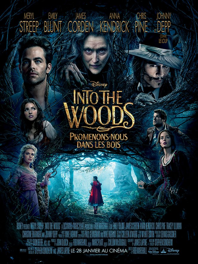 Into the Woods, Promenons-nous dans les bois - Affiches