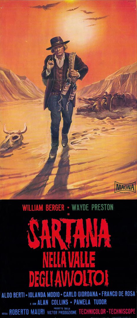 Sartana dans la vallée des Vautours - Affiches