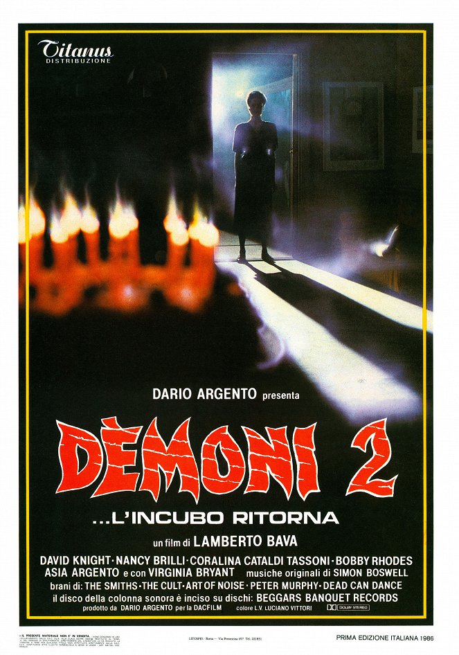 Démoni 2 - Plakáty