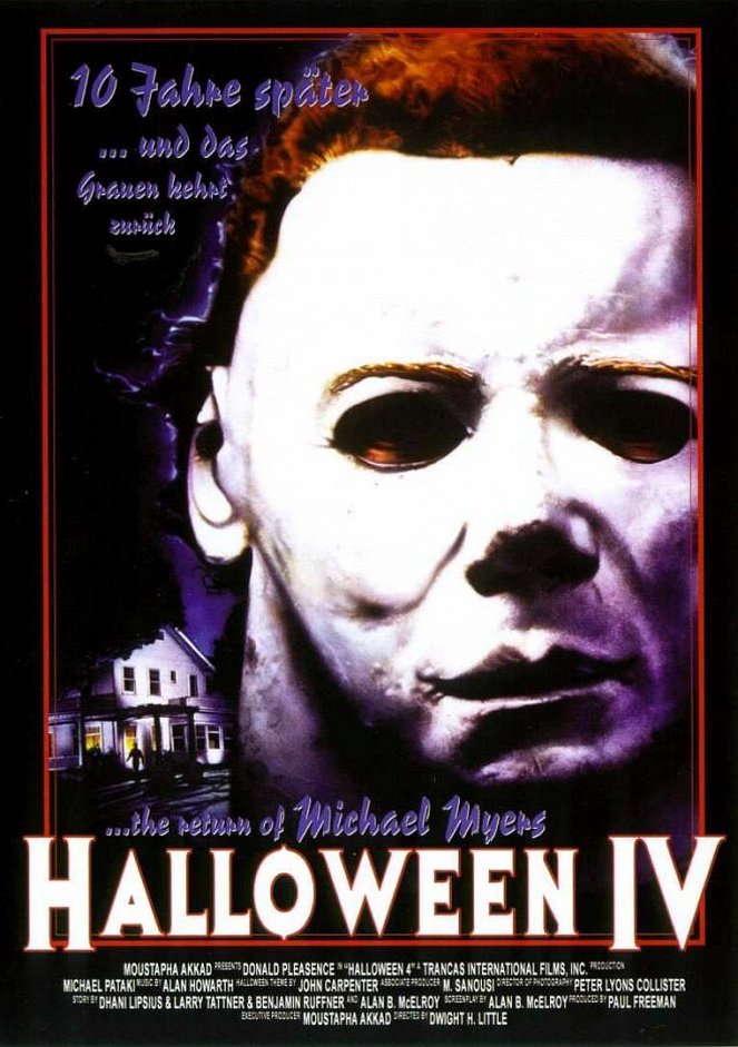 Halloween 4 - Michael Myers kehrt zurück - Plakate