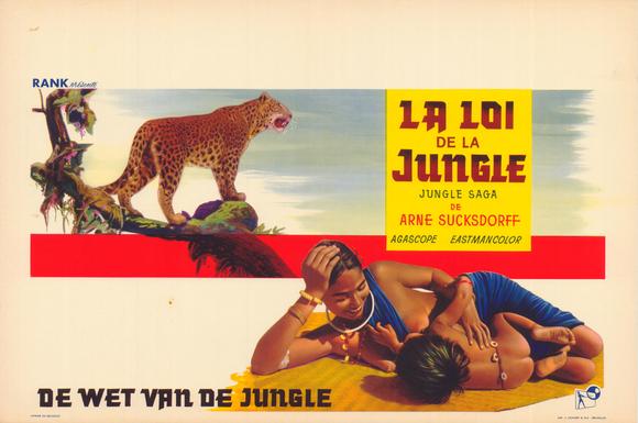 En djungelsaga - Posters