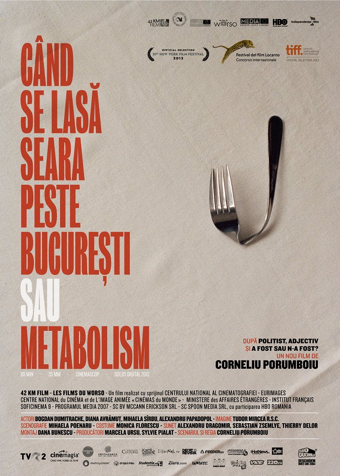 Amikor Bukarestre száll az éj, avagy metabolizmus - Plakátok