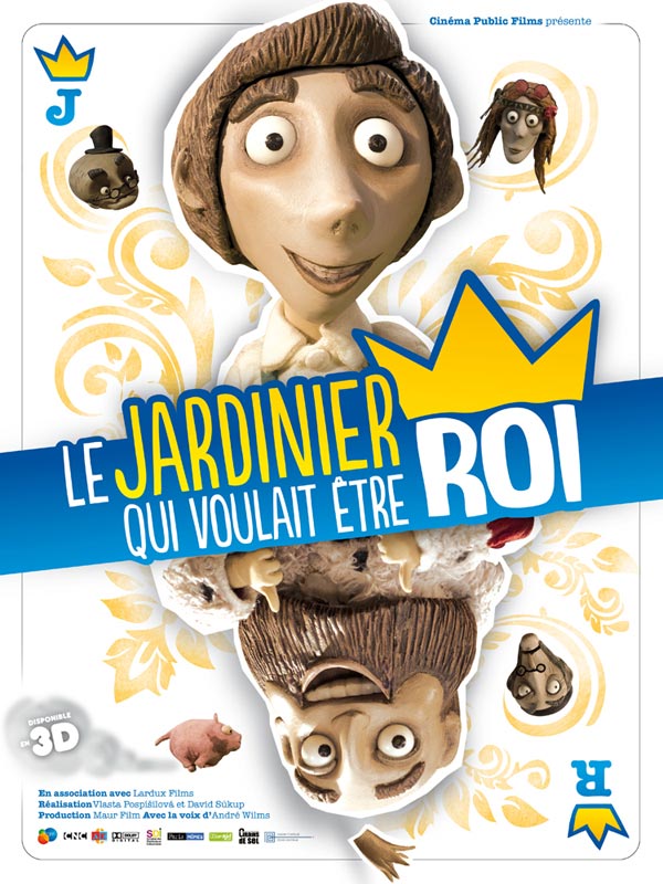 Le Jardinier qui voulait être roi - Affiches