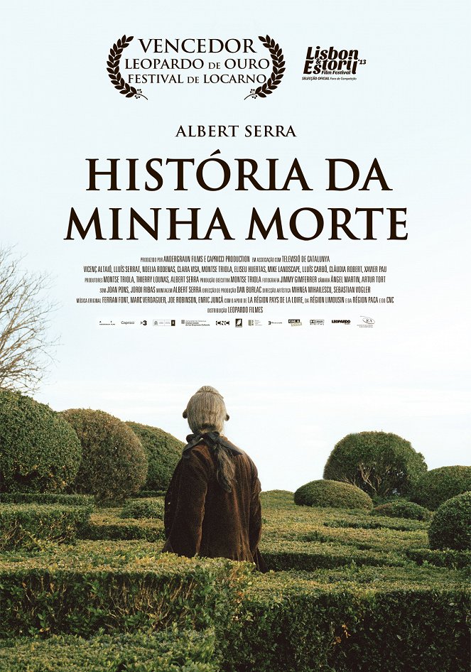 História da Minha Morte - Cartazes