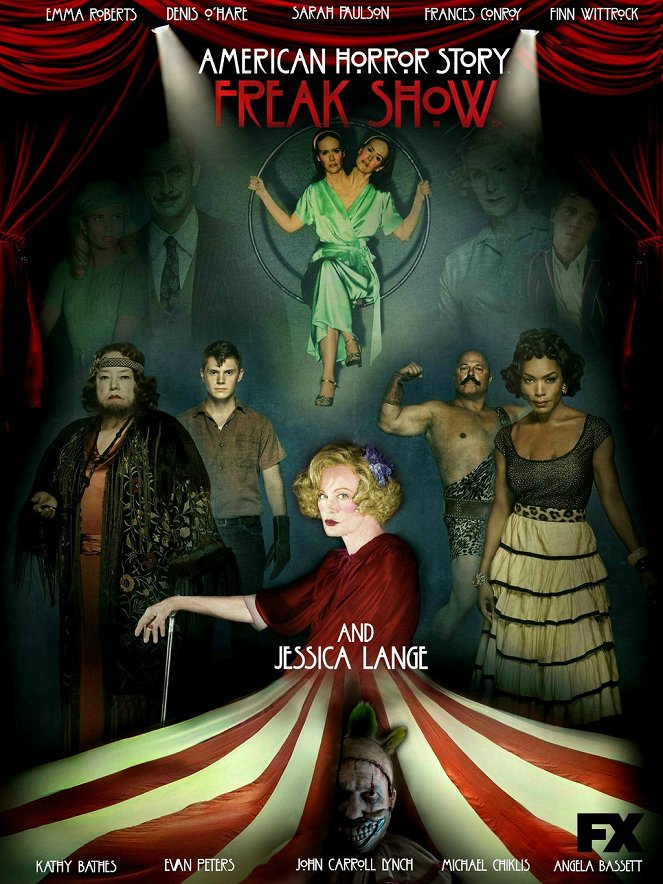 Amerikai Horror Story - Amerikai Horror Story - Rémségek cirkusza - Plakátok