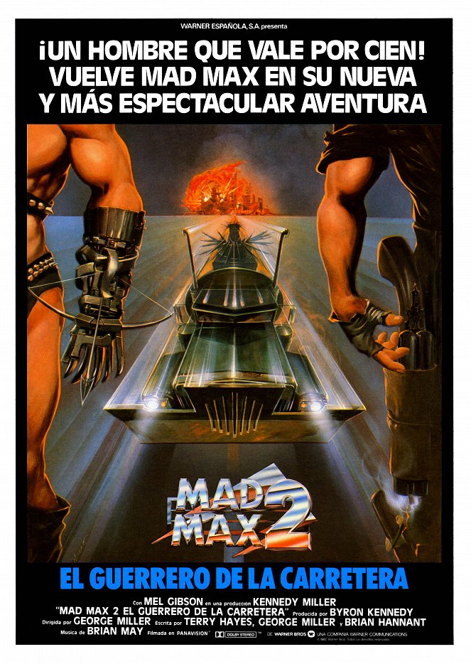 Mad Max 2, el guerrero de la carretera - Carteles