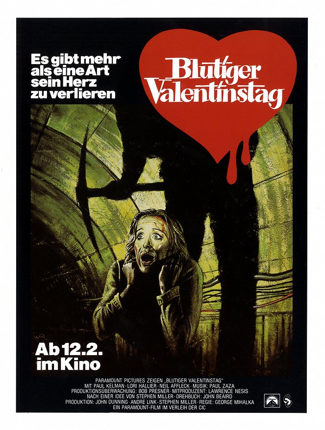 Blutiger Valentinstag - Plakate