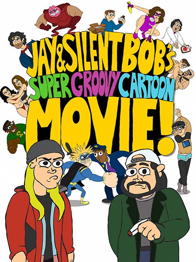 Jay and Silent Bob's Super Groovy Cartoon Movie - Cartazes