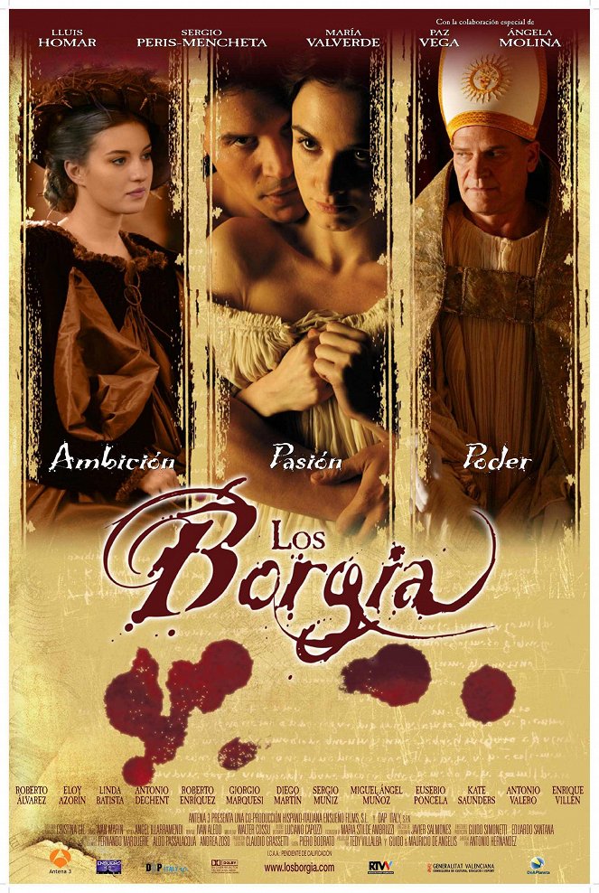 A véres dinasztia - a Borgia család története - Plakátok