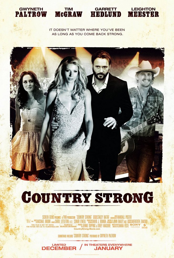 Country Strong - Cartazes