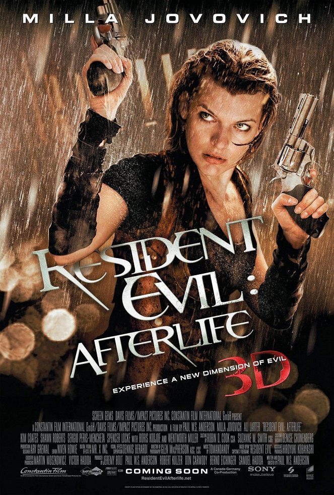 Resident Evil: Afterlife - Julisteet