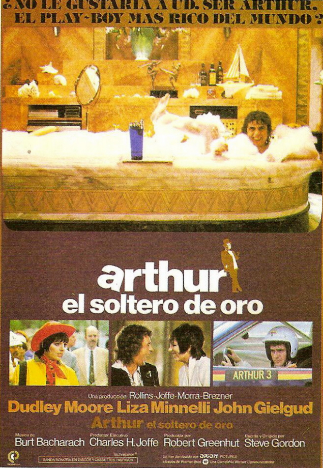 Arthur, el soltero de oro - Carteles