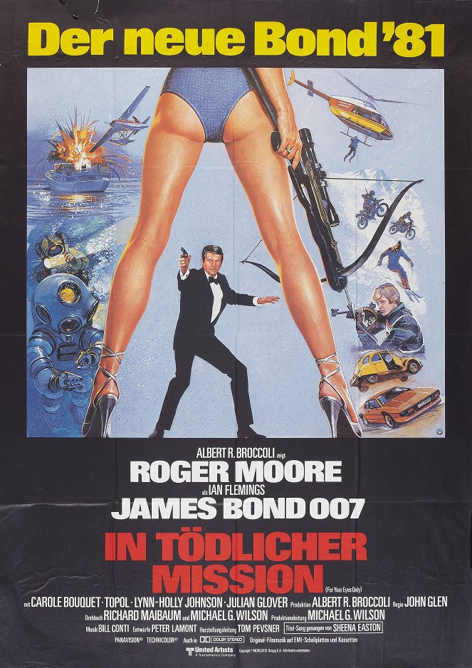 James Bond 007 - In tödlicher Mission - Plakate