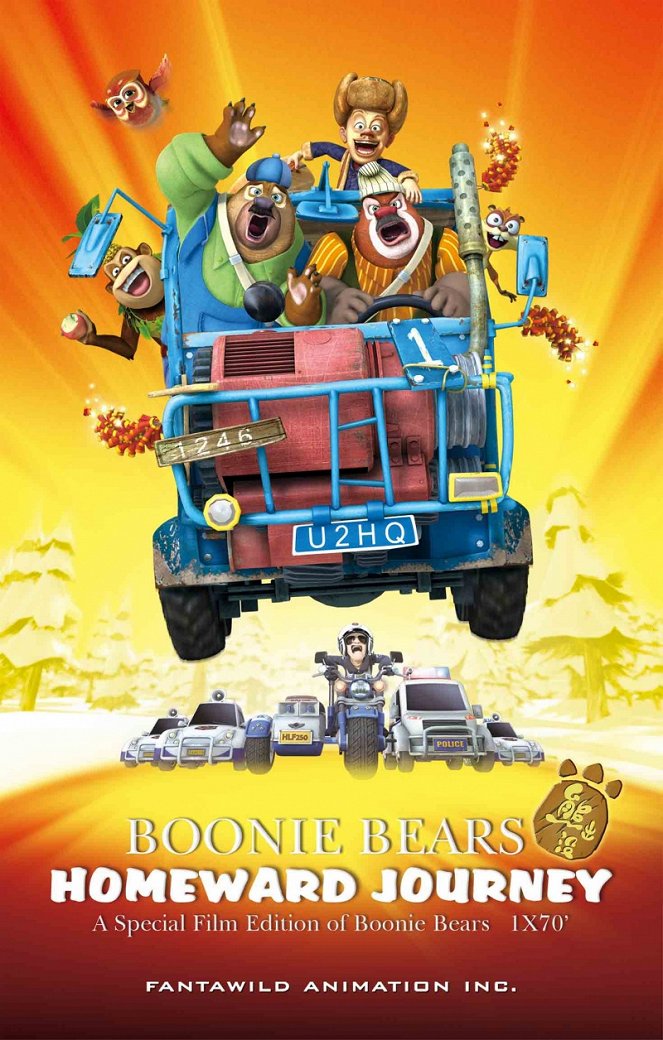 Boonie Bears: Homeward Journey - Affiches