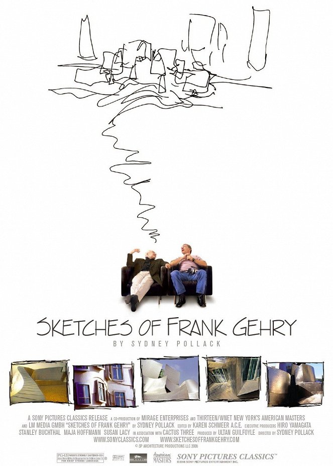 Sketches of Frank Gehry - Posters