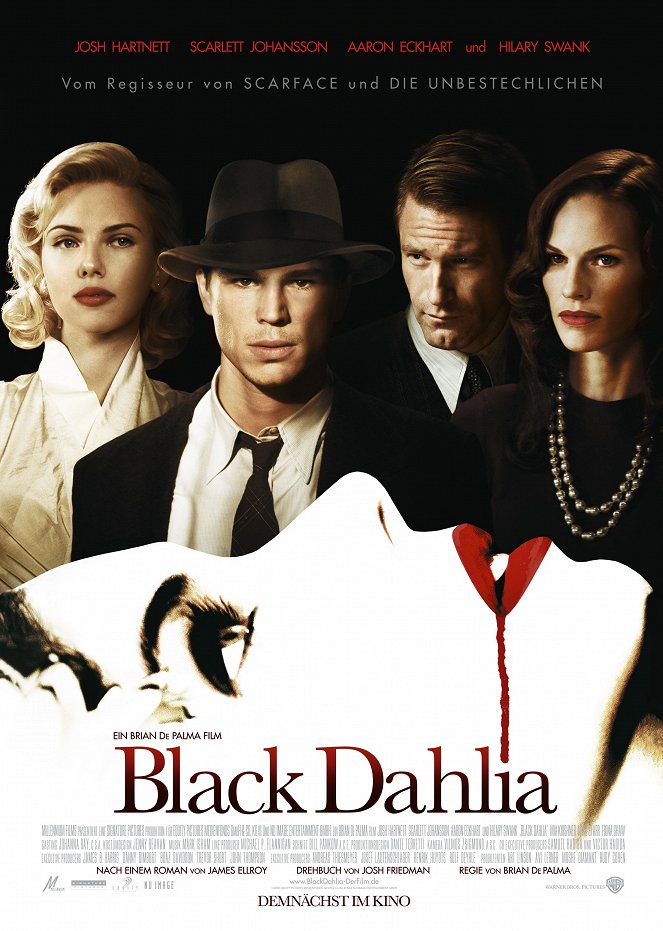 Le Dahlia noir - Affiches