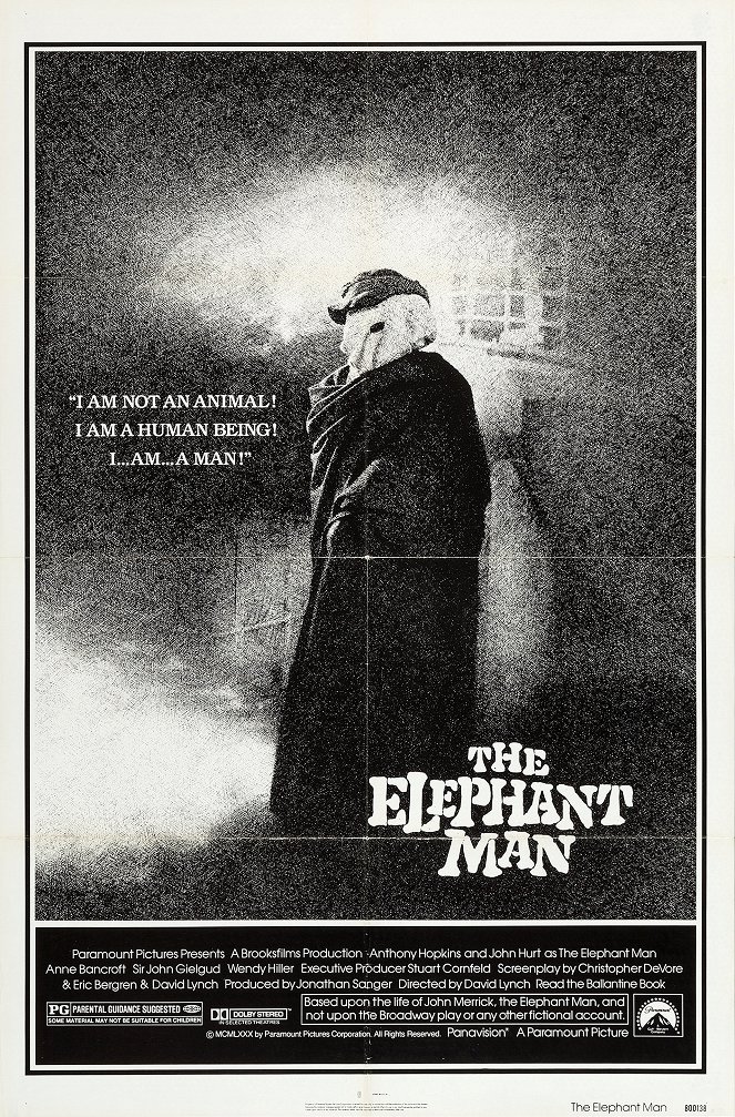 Sloní muž - Plagáty