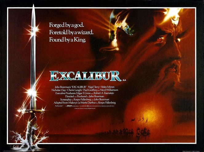 Excalibur - sankarin miekka - Julisteet