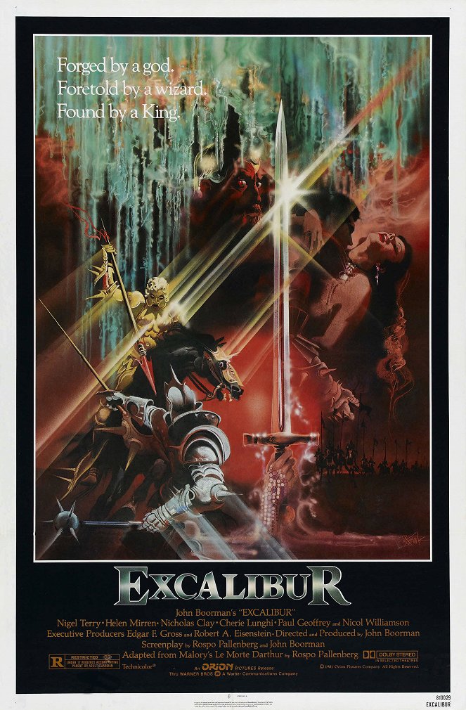Excalibur - Plakaty