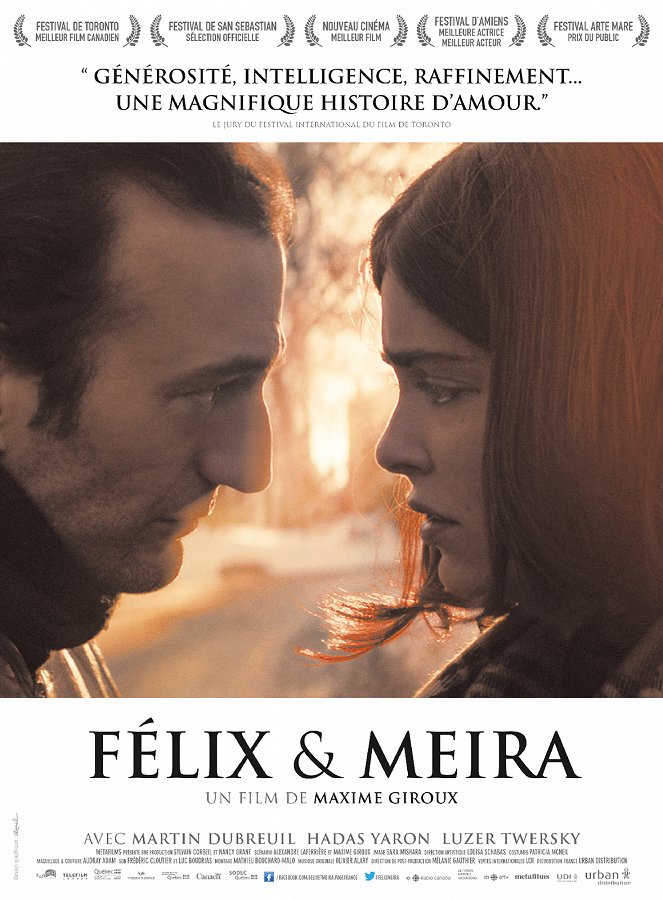 Félix et Meira - Affiches