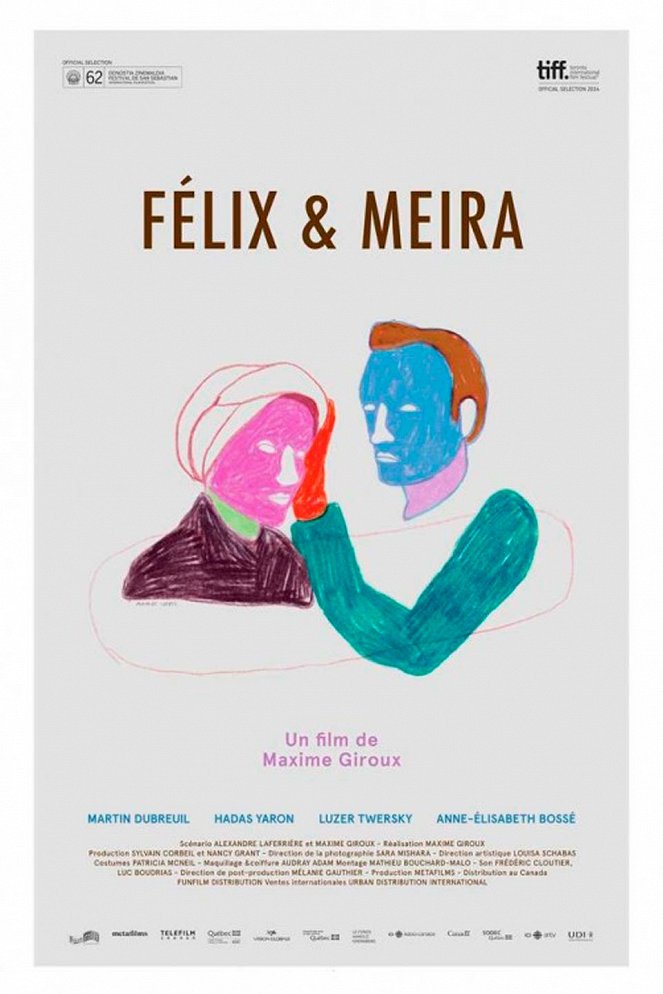 Felix and Meira - Cartazes