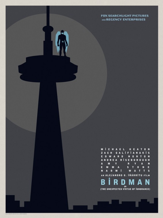 Birdman oder (Die unverhoffte Macht der Ahnungslosigkeit) - Plakate