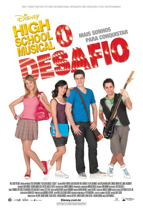 High School Musical: O Desafio - Julisteet