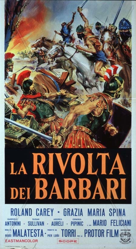 La rivolta dei barbari - Posters