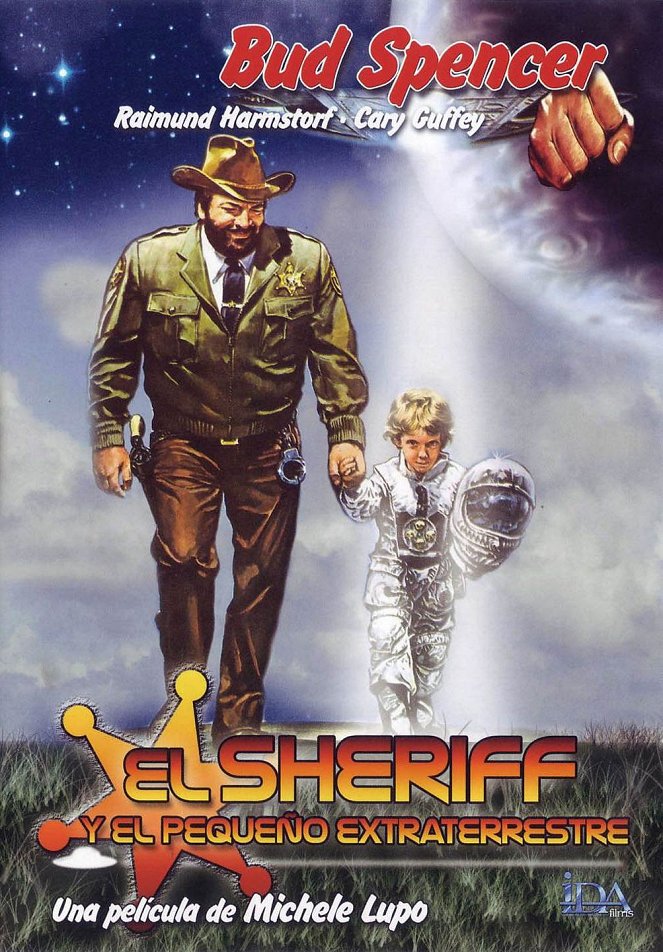 El sheriff y el pequeño extraterrestre - Carteles
